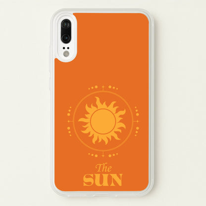 The Sun Orange  - Tarot Cards Phone Case for Huawei P20