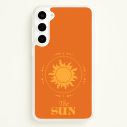 The Sun Orange  - Tarot Cards Phone Case for Galaxy S23