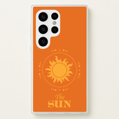 The Sun Orange  - Tarot Cards Phone Case for Galaxy S24 Ultra