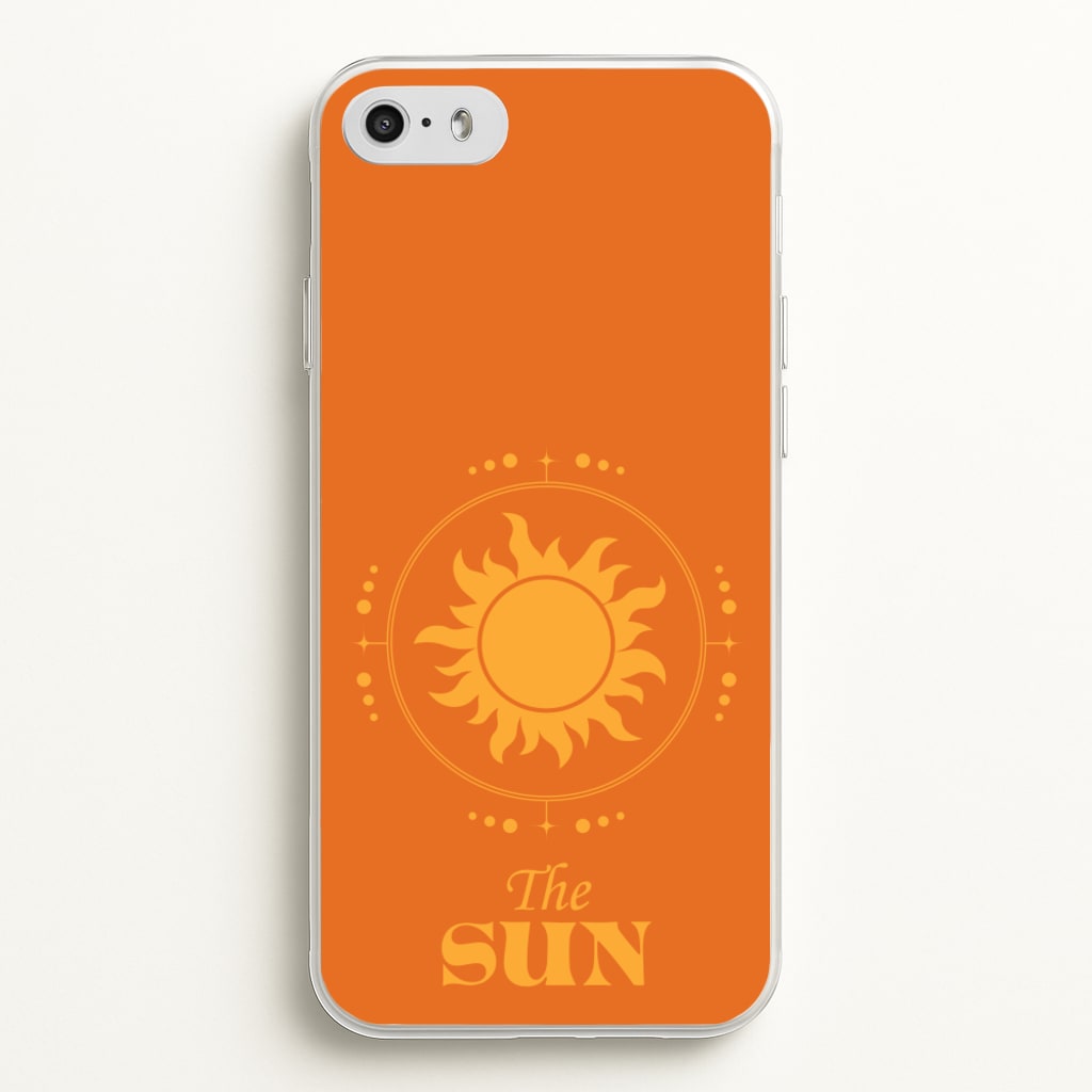The Sun Orange  - Tarot Cards Phone Case for iPhone 5 / 5s / SE 2016