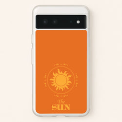 The Sun Orange  - Tarot Cards Phone Case for Google Pixel 6