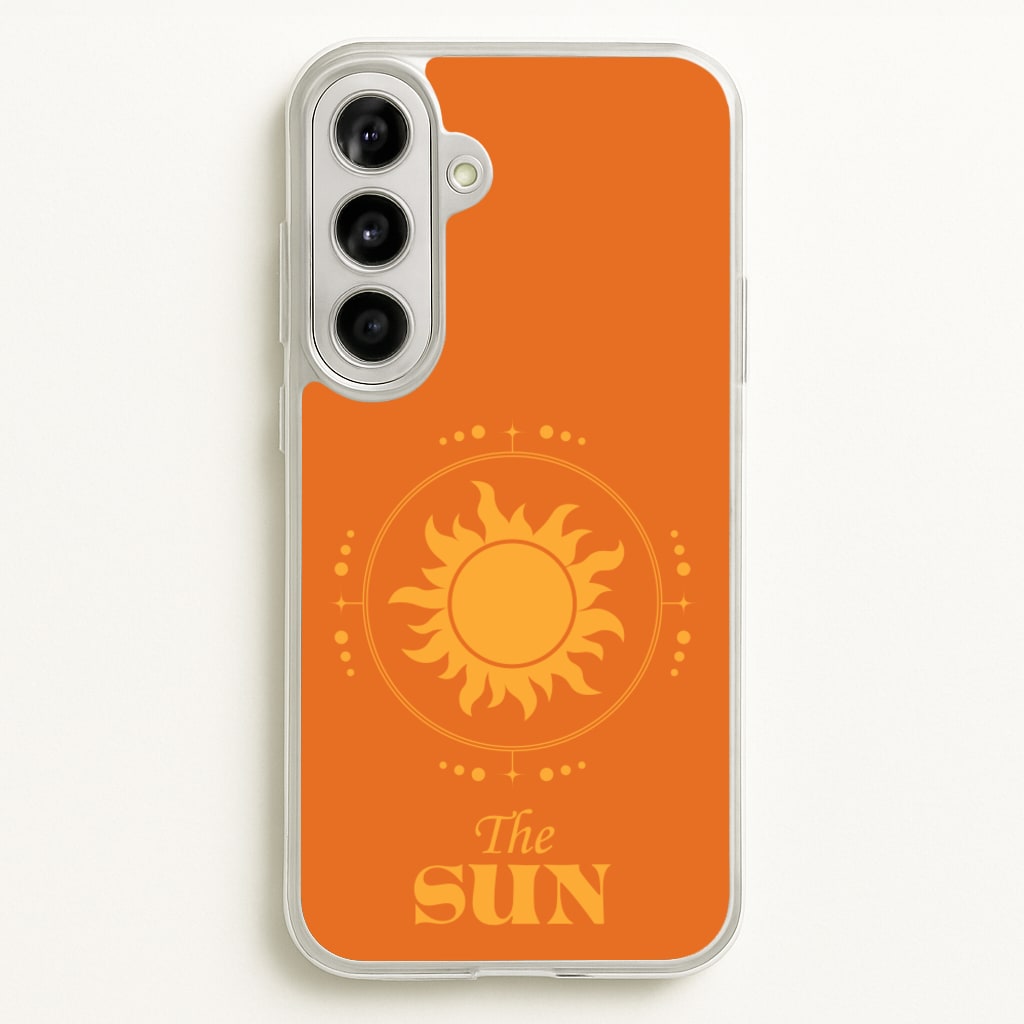 The Sun Orange  - Tarot Cards Phone Case for Galaxy A56