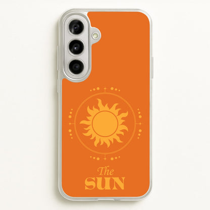 The Sun Orange  - Tarot Cards Phone Case for Galaxy A56