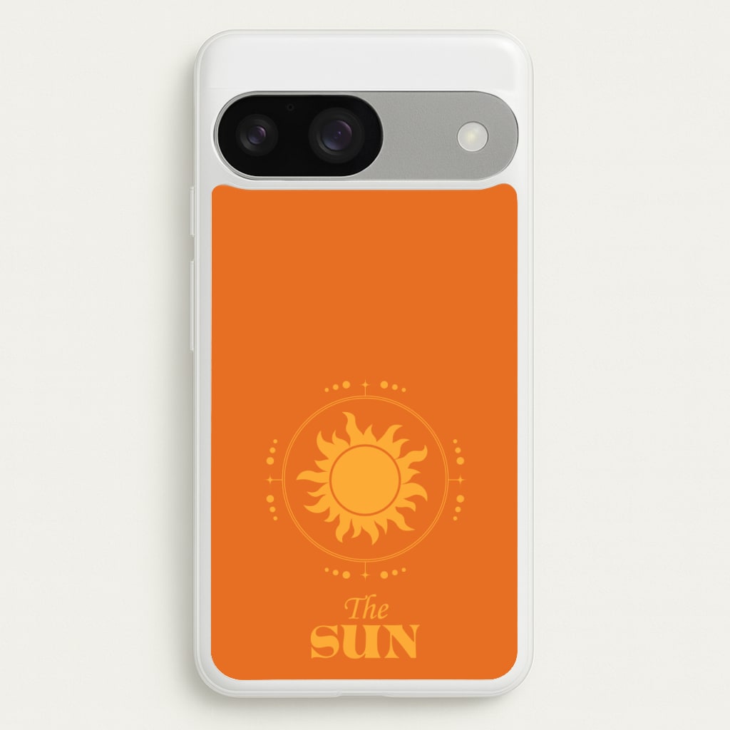 The Sun Orange  - Tarot Cards Phone Case for Google Pixel 9 / 9 Pro