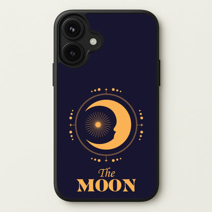 The Moon Dark Blue Phone Case for iPhone 17