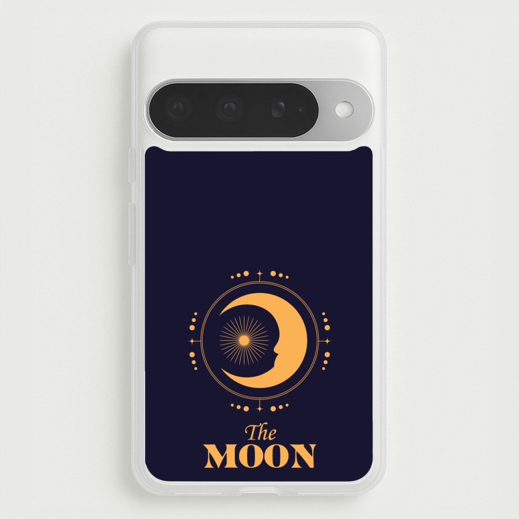 The Moon Dark Blue Phone Case for Google Pixel 10 Pro XL