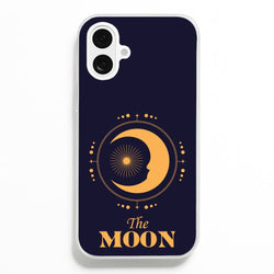 The Moon Dark Blue Phone Case