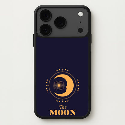 The Moon Dark Blue Phone Case for iPhone 17 Pro Max