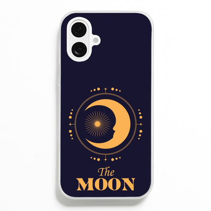 The Moon Dark Blue  - Tarot Cards Phone Case for iPhone 16 Plus