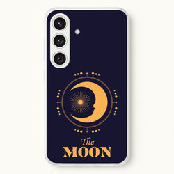 The Moon Dark Blue  - Tarot Cards Phone Case for Galaxy S25