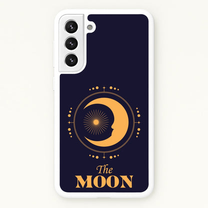 The Moon Dark Blue  - Tarot Cards Phone Case for Galaxy S22 Plus