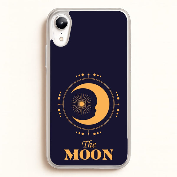 The Moon Dark Blue  - Tarot Cards Phone Case for iPhone XR