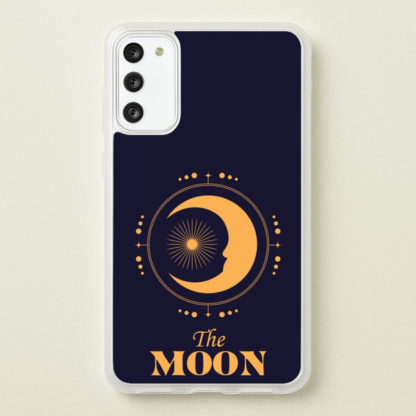 The Moon Dark Blue  - Tarot Cards Phone Case for Galaxy A41
