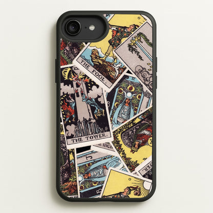 Tarot Cards Collage Pattern  - Tarot Cards Phone Case for iPhone 6 Plus / 7 Plus / 8 Plus
