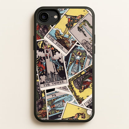 Tarot Cards Collage Pattern  - Tarot Cards Phone Case for iPhone 6 / 7 / 8 / SE