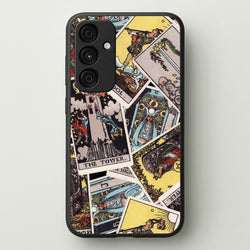 Tarot Cards Collage Pattern  - Tarot Cards Phone Case for Galaxy A15