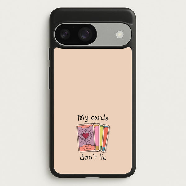 My Cards, Don't Lie  - Tarot Cards Phone Case for Google Pixel 9 / 9 Pro