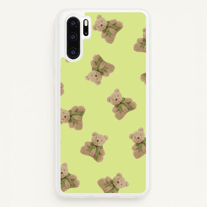 Green Teddy Bears  - Clean Girl Aesthetic Phone Case for Huawei P30 Pro