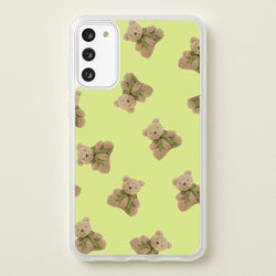 Green Teddy Bears  - Clean Girl Aesthetic Phone Case for Galaxy A41