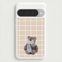 Tartan Teddy Bear Phone Case for Google Pixel 10 Pro XL