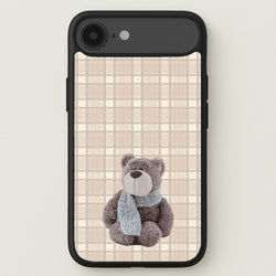 Tartan Teddy Bear Phone Case for iPhone 17 Air