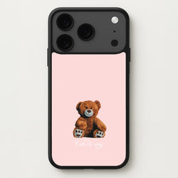 Cute And Cosy Teddy Bear Phone Case for iPhone 17 Pro Max