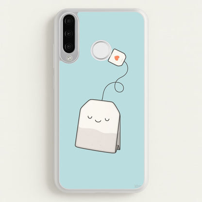 Tea Time - Cartoon Tea Bag  -  Phone Case for Huawei P30 Lite