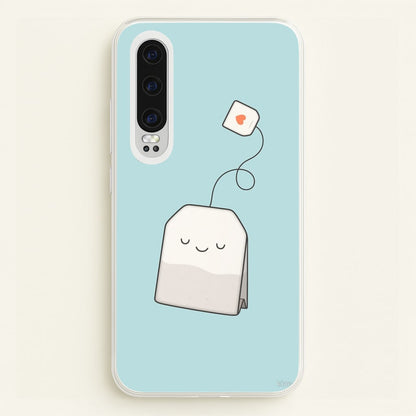 Tea Time - Cartoon Tea Bag  -  Phone Case for Huawei P30