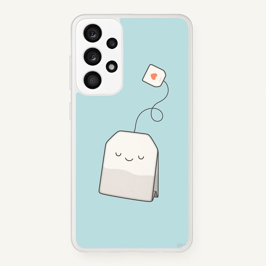 Tea Time - Cartoon Tea Bag  -  Phone Case for Galaxy A53