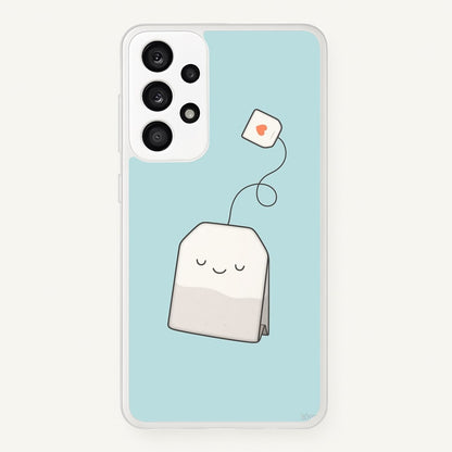 Tea Time - Cartoon Tea Bag  -  Phone Case for Galaxy A53