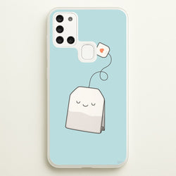 Tea Time - Cartoon Tea Bag  -  Phone Case for Galaxy A21s