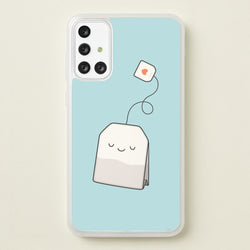 Tea Time - Cartoon Tea Bag  -  Phone Case for Galaxy A71