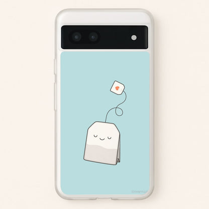 Tea Time - Cartoon Tea Bag  -  Phone Case for Google Pixel 7a