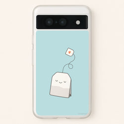 Tea Time - Cartoon Tea Bag  -  Phone Case for Google Pixel 8
