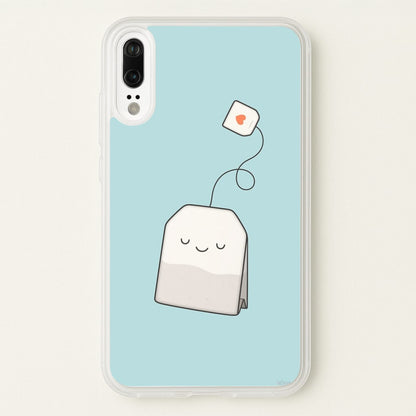 Tea Time - Cartoon Tea Bag  -  Phone Case for Huawei P20