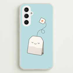 Tea Time - Cartoon Tea Bag  -  Phone Case for Galaxy S23FE