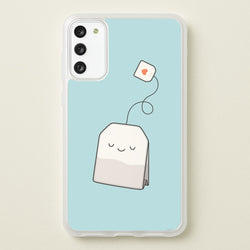 Tea Time - Cartoon Tea Bag  -  Phone Case for Galaxy S20FE
