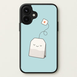 Tea Time - Cartoon Tea Bag Phone Case for iPhone 17