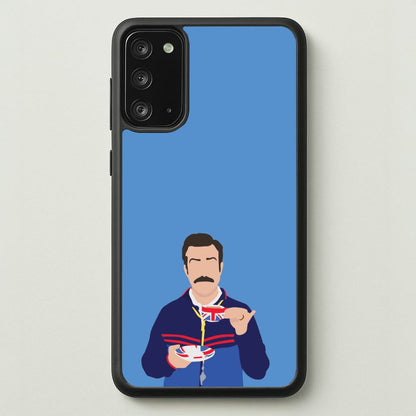 Ted Drinking Tea  - Ted Lasso Phone Case for Galaxy Note 20