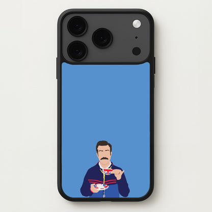 Ted Drinking Tea Phone Case for iPhone 17 Pro