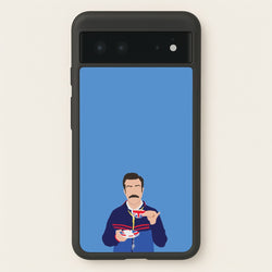Ted Drinking Tea  - Ted Lasso Phone Case for Google Pixel 6