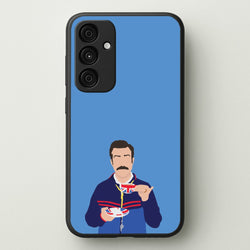 Ted Drinking Tea  - Ted Lasso Phone Case for Galaxy A35