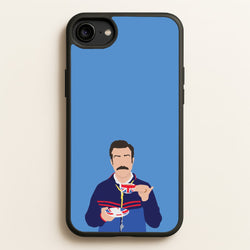 Ted Drinking Tea  - Ted Lasso Phone Case for iPhone 6 / 7 / 8 / SE