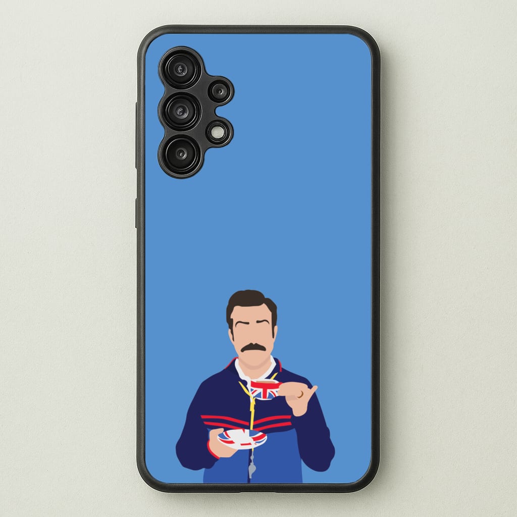 Ted Drinking Tea  - Ted Lasso Phone Case for Galaxy A13