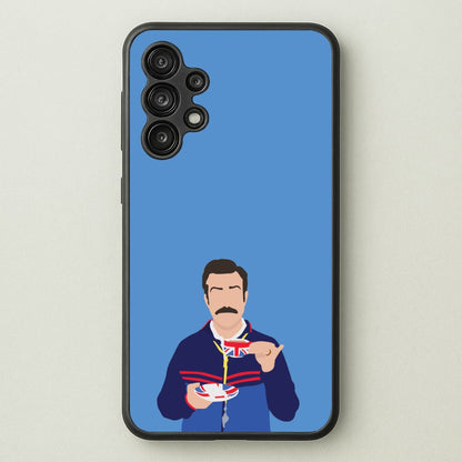 Ted Drinking Tea  - Ted Lasso Phone Case for Galaxy A13
