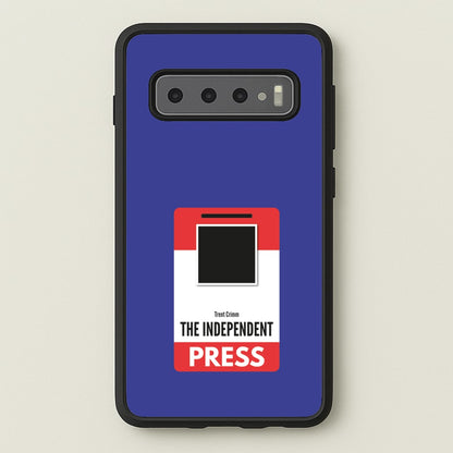 The Independent Press  - Ted Lasso Phone Case for Galaxy S10 Plus