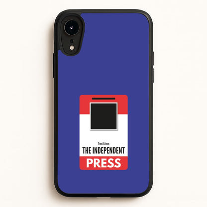 The Independent Press  - Ted Lasso Phone Case for iPhone XR