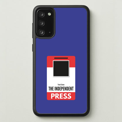The Independent Press  - Ted Lasso Phone Case for Galaxy Note 20