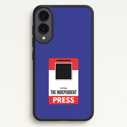 The Independent Press  - Ted Lasso Phone Case for Galaxy S25 Edge