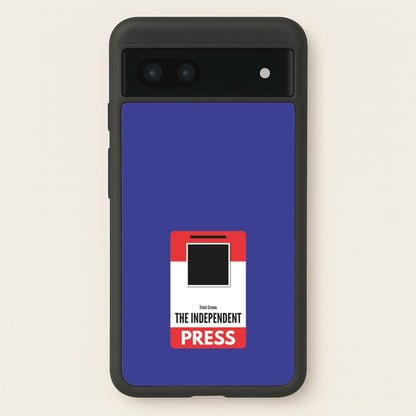 The Independent Press  - Ted Lasso Phone Case for Google Pixel 7a